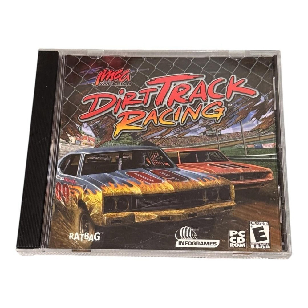 IMCA Dirt Track Racing PC CD-ROM Video Game Infogrames WizardWorks E 1999